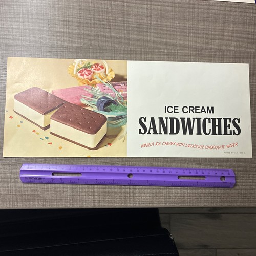 Insegna carta panini gelato - insegna,