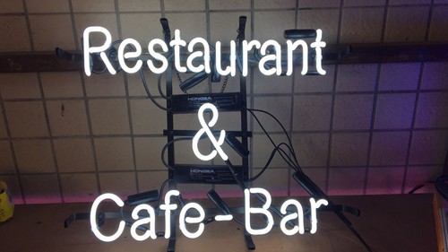 Restaurant cafe bar - bar, neon
