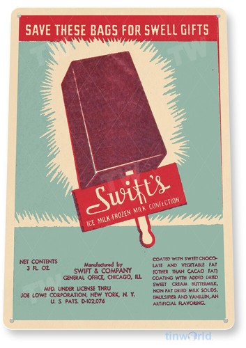 Insegna latta swift s - insegna, swift's