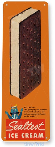Insegna panino gelato - insegna,