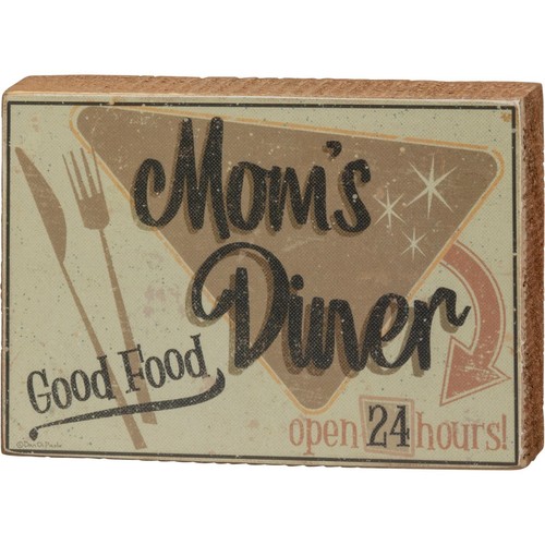 Insegna mom diner - insegna, food