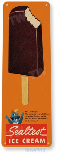 Insegna gelato cioccolato - insegna,