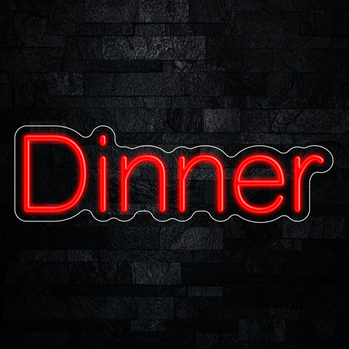 Insegna neon led per cena - led,
