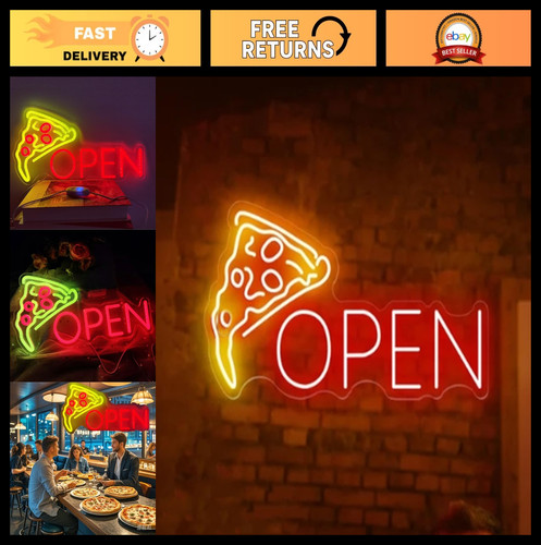 Insegna neon pizza led - neon,