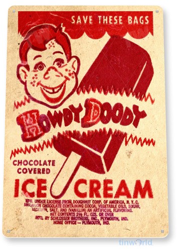 Insegna gelato howdy - howdy, doody