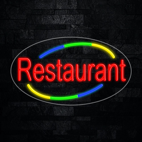 Insegna neon led ristorante - insegna,