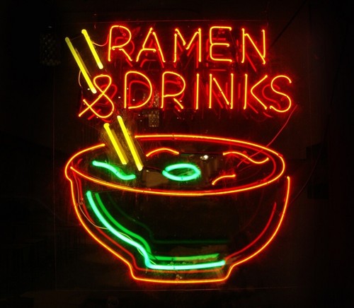 Insegna neon acrilico - 24", sopa