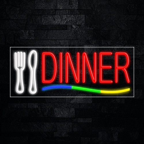 Insegna neon led per cena - neon,