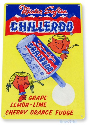 Insegna gelato chilleroo - insegna,