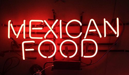 Mexican food neon sign light - sign,