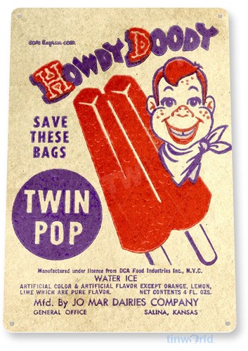 Insegna howdy doody twin pop - insegna,